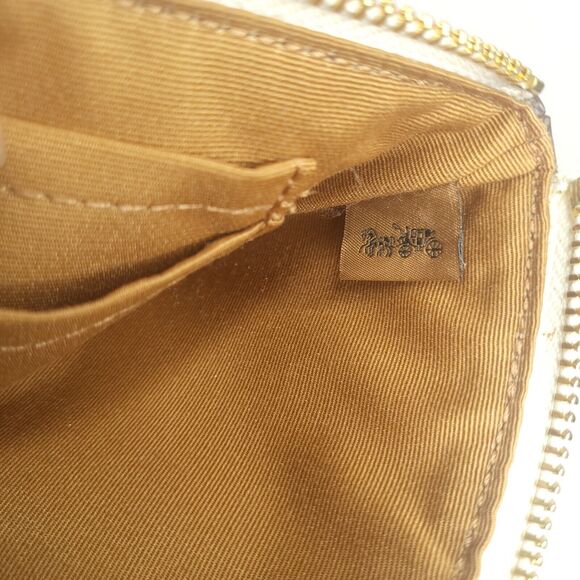 Coach Corner Zip Wristlet With Lime Print - Picture 6 of 6